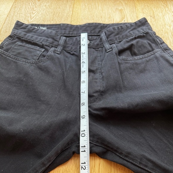G-Star Raw 3301 Straight Denim shorts Black Jeans - 29 - Picture 12 of 15
